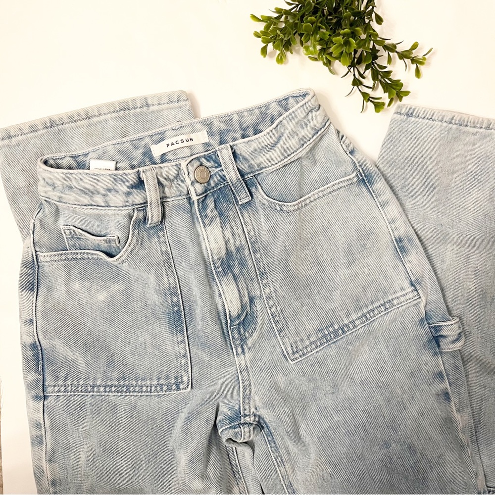 Pacsun| 90’s Boyfriend Carpenter Light Wash Jeans
